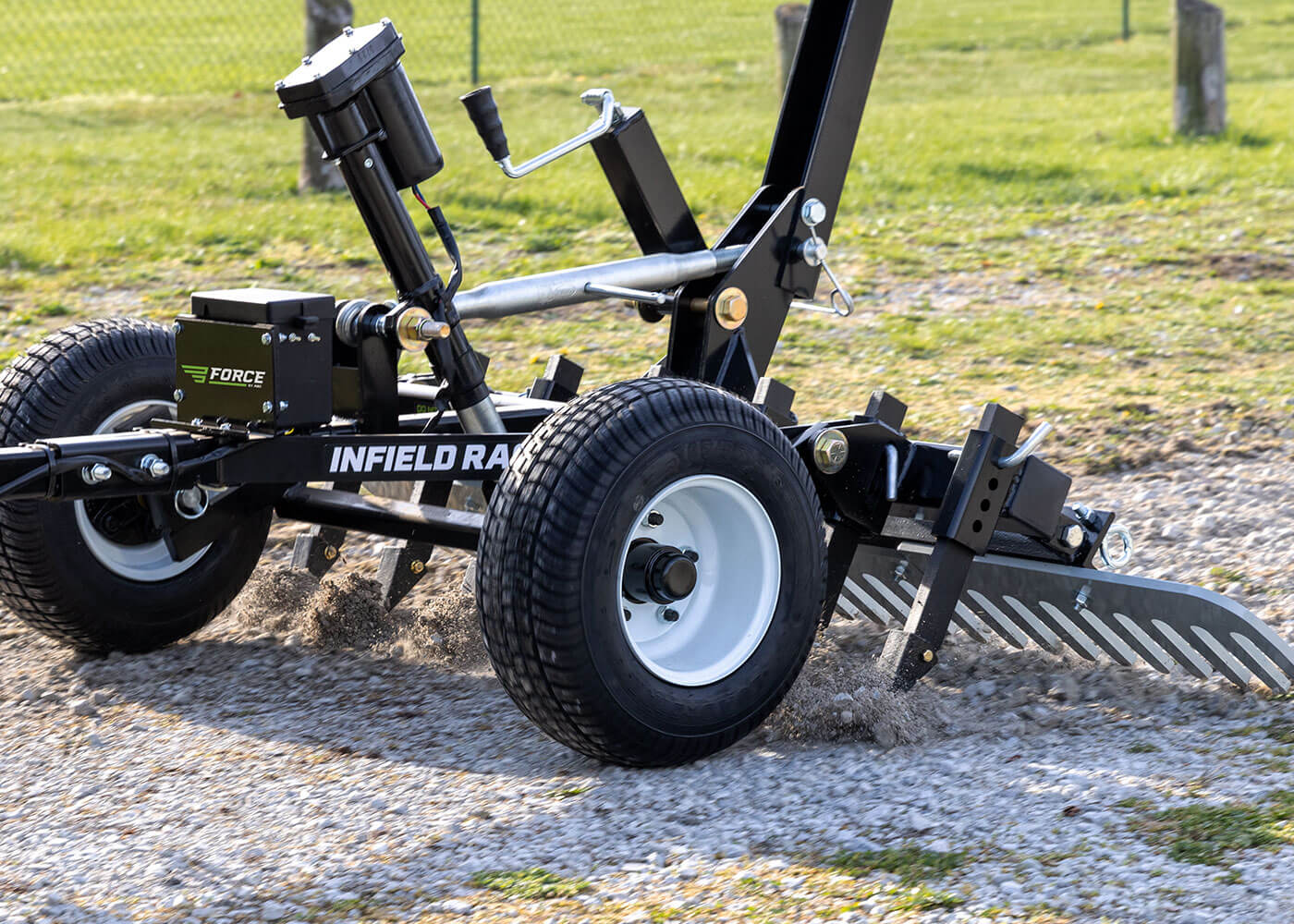 Force Rascal MVP | Multipurpose Pull-Behind Infield Groomer